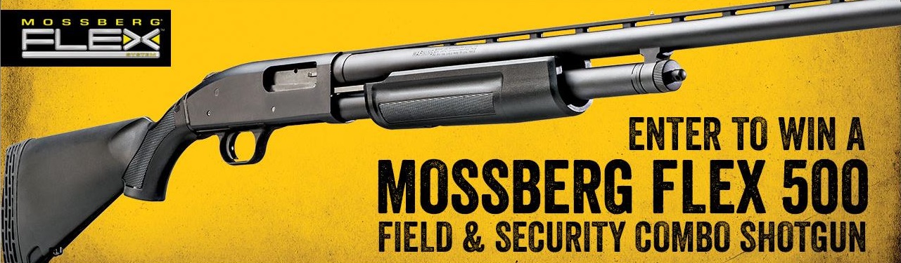 Mossberg’s Flex Shotgun Text to Win Sweepstakes