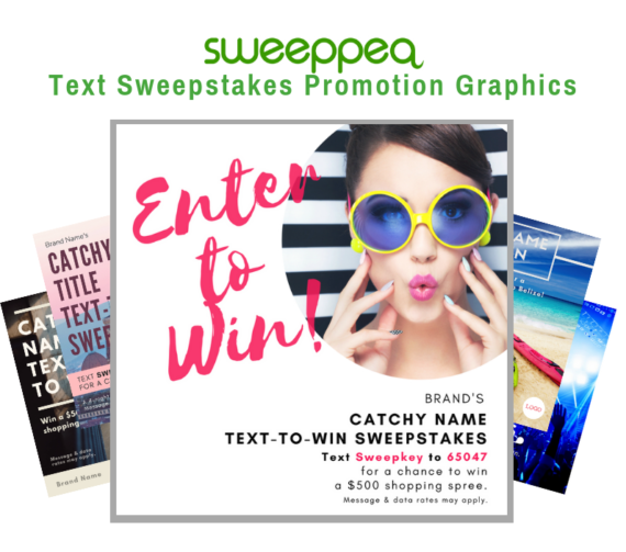 Text Sweepstakes Graphics by Sweeppea