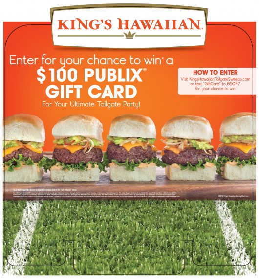 kings hawaiian publix text to win