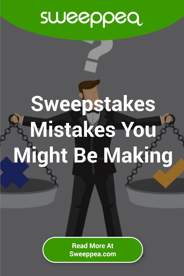 sweepstakes mistakes you might be making