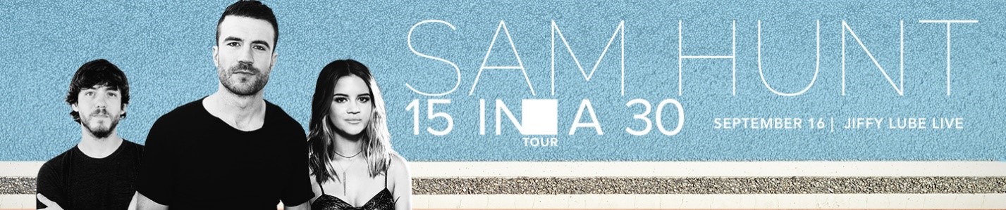Text to Win Concert Promotion for Sam Hunt